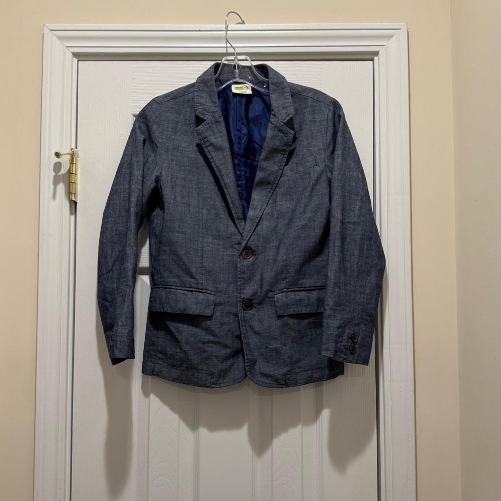 Boys Classic Chambray Blazer